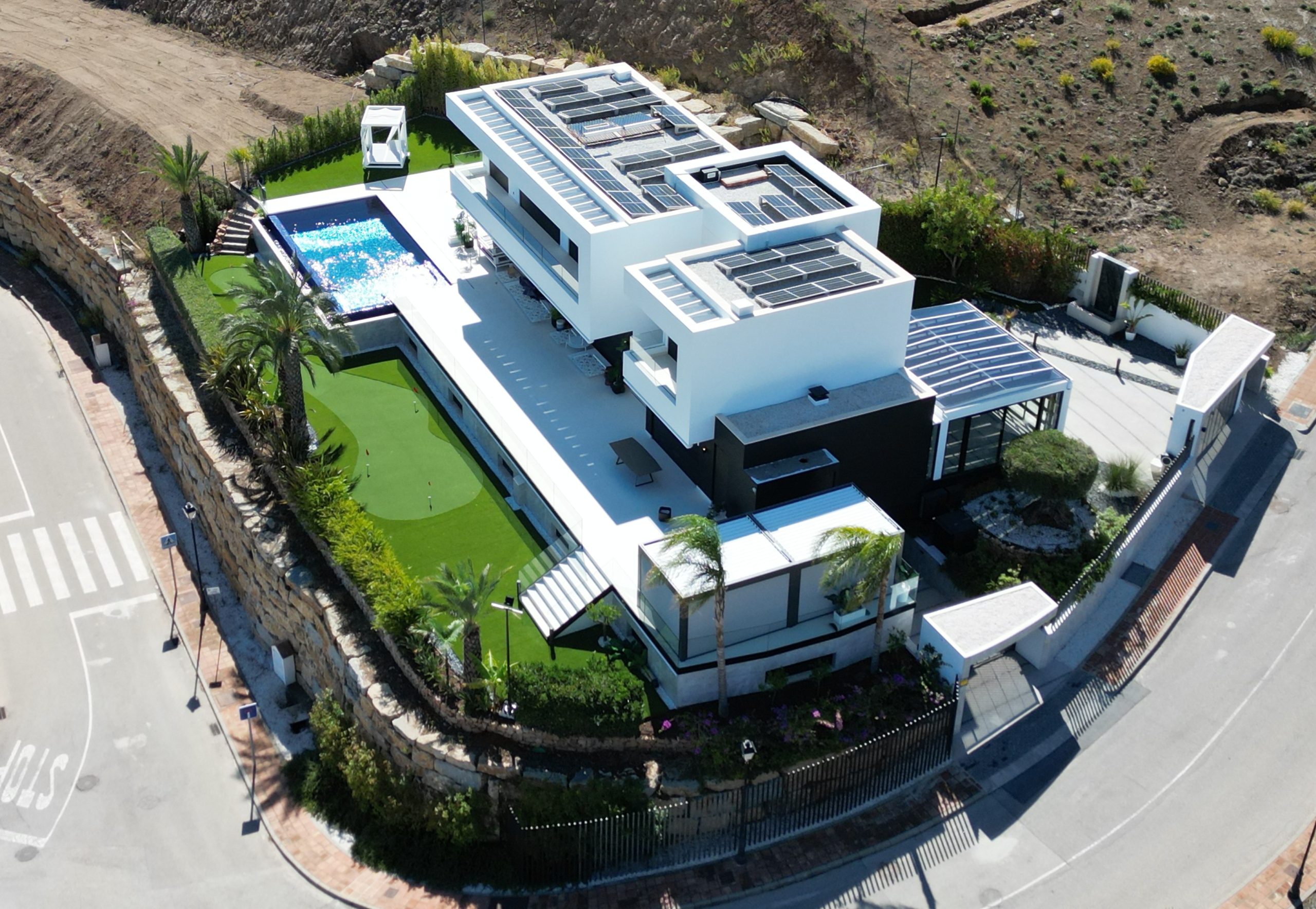 Villa built in La Cala