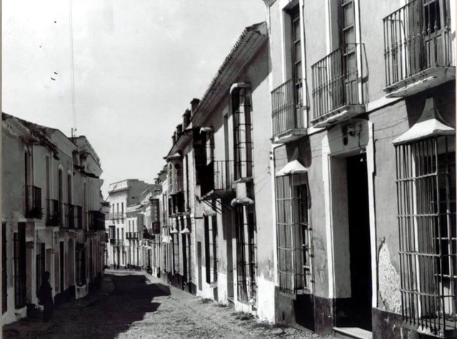 Nerja in the 1960's Street in Nerja in the 1960's