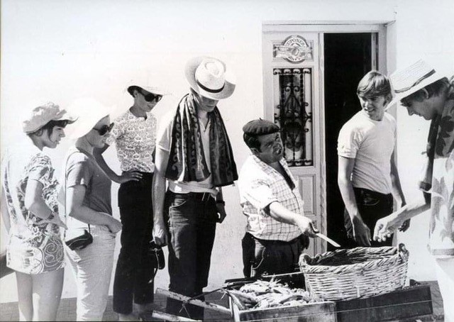 Nerja - selling Fish Nerja - selling Fish